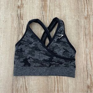 Gymshark adapt camo sports bra
